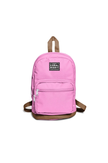 Coral High Açık Pembe Üç Bölmeli Mini Sırt Çantası 24211 - Coral High