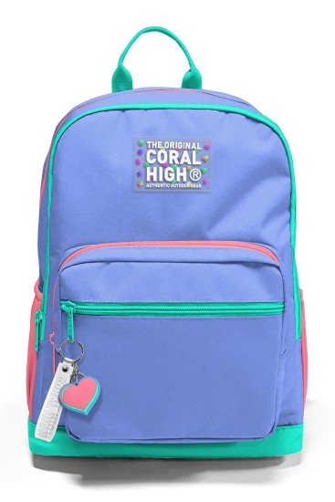 Coral High Derin Mavi Renkli Okul Sırt Çantası 23641 - 7