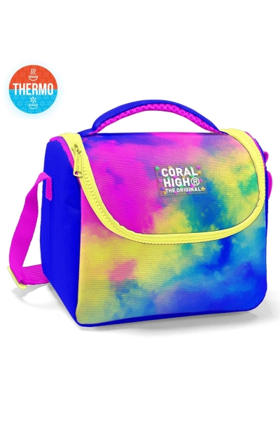 Coral High Kids Renkli Batik Desenli Thermo Beslenme Çantası 11757 - 1