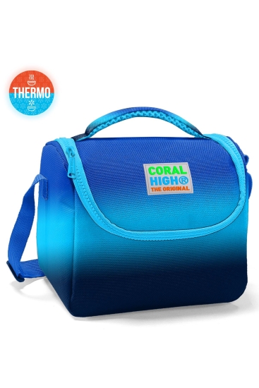 Coral High Kids Lacivert Mavi Renk Geçişli Thermo Beslenme Çantası 11745 