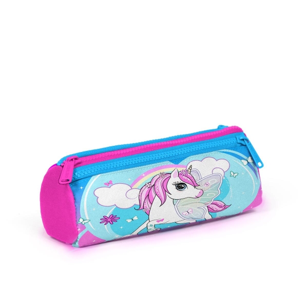 Coral High Kids Mavi Neon Pembe Unicorn Desenli 3’lü Okul Çanta Seti SET0123711 - 7