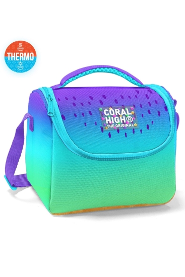 Coral High Kids Mor Lila Renk Geçişli Thermo Beslenme Çantası 11777 