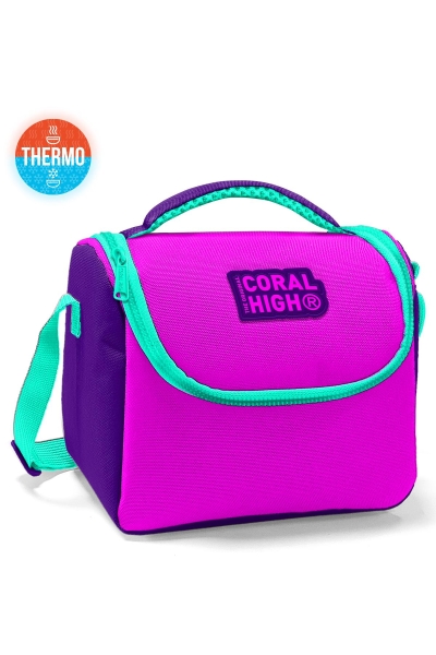 Coral High Kids Mor Pembe Thermo Beslenme Çantası 11847 - 1