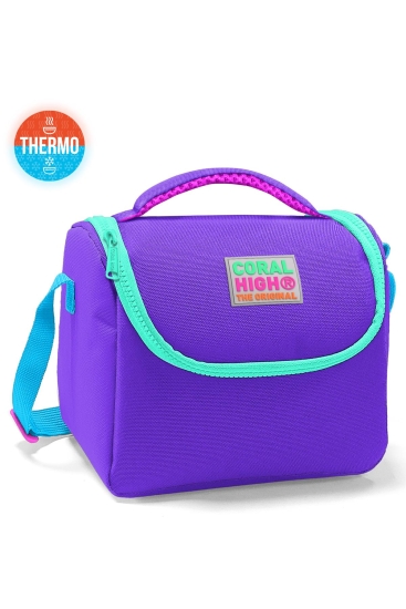 Coral High Kids Mor Renk Detaylı Thermo Beslenme Çantası 11734 - Coral High KIDS