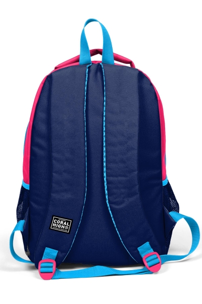 Coral High Kids Neon Mercan Lacivert 3’lü Okul Çanta Seti SET0114392 - 5