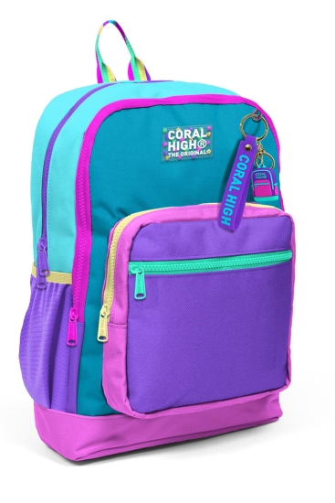 Coral High Kids Pembe Pastel Renkli Okul Sırt Çantası 23759 