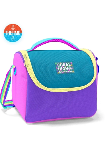 Coral High Kids Pembe Pastel Renkli Thermo Beslenme Çantası 11759 - Coral High