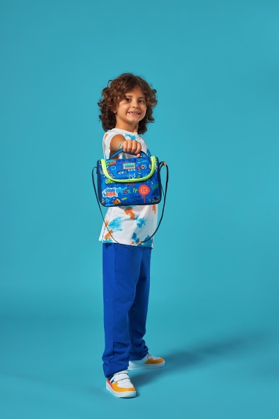 Coral High Kids Saks Grafiti Desenli Thermo Beslenme Çantası 11767 - 2