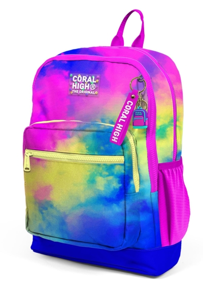 Coral High Kids Renkli Batik Desenli Okul Sırt Çantası 23757 - 7