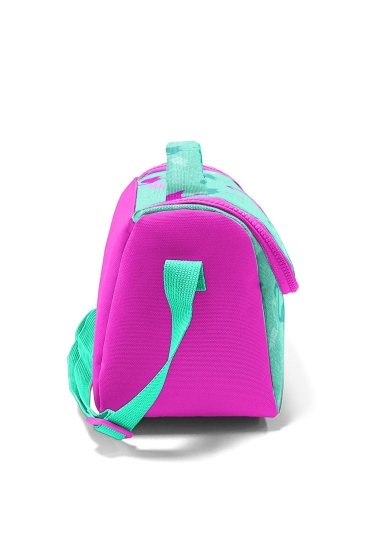 Coral High Kids Su Yeşili Neon Pembe Flamingo Desenli Thermo Beslenme Çantası 11804 - 2