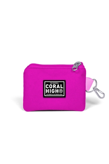 Coral High Pembe Flamingo Desenli Bozuk Para Çantası 21770 - 2