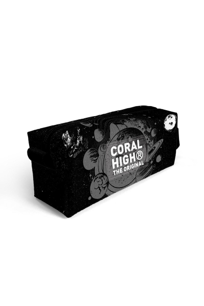 Coral High Siyah Galaxy Desenli 3’lü Okul Çanta Seti SET0123644 - 7