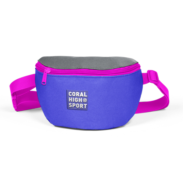 Coral High Sport Lavanta Gri İki Bölmeli Bel Çantası 22622 - 1