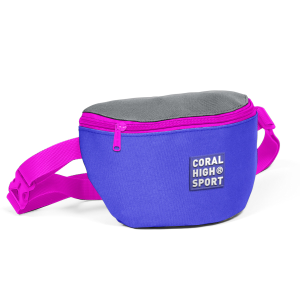 Coral High Sport Lavanta Gri İki Bölmeli Bel Çantası 22622 - 3