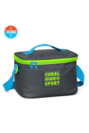 Coral High Sport Koyu Gri Thermo Beslenme Çantası 22802 - Coral High Sport