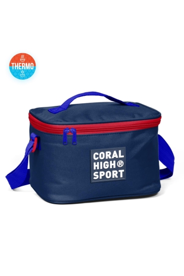 Coral High Sport Lacivert Kırmızı Thermo Beslenme Çantası 22815 - Coral High Sport