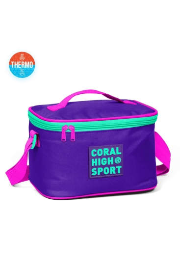 Coral High Sport Mor Pembe Thermo Beslenme Çantası 22816 