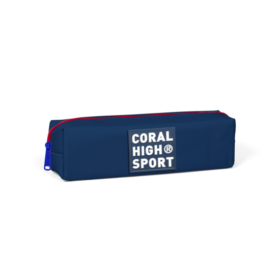 Coral High Sport Lacivert Kırmızı Tek Bölmeli Kalem Çantası 22347 - Coral High Sport