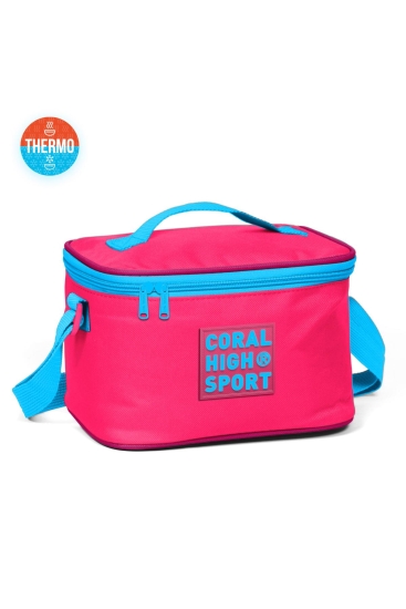 Coral High Sport Neon Mercan Kızıl Thermo Beslenme Çantası 22895 - Coral High Sport