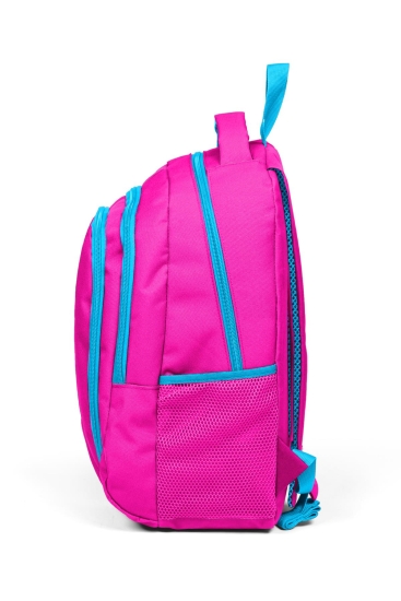 Coral High Sport Neon Pembe Mavi Dört Bölmeli Sırt Çantası 23456 - 2